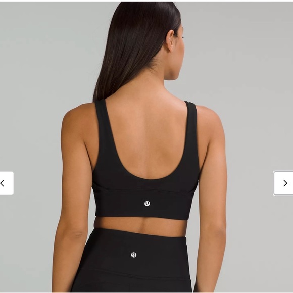 Reversible Lululemon Align Bra Black/French Press - Picture 2 of 8